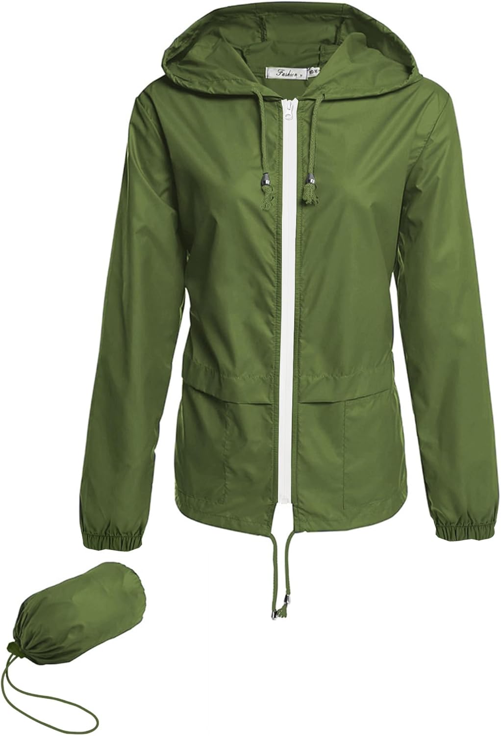 Thumbnail 6 de Hount Women’s Lightweight Hooded Raincoat Waterproof Packable Active Outdoor Rain Jacket (S-3XL)