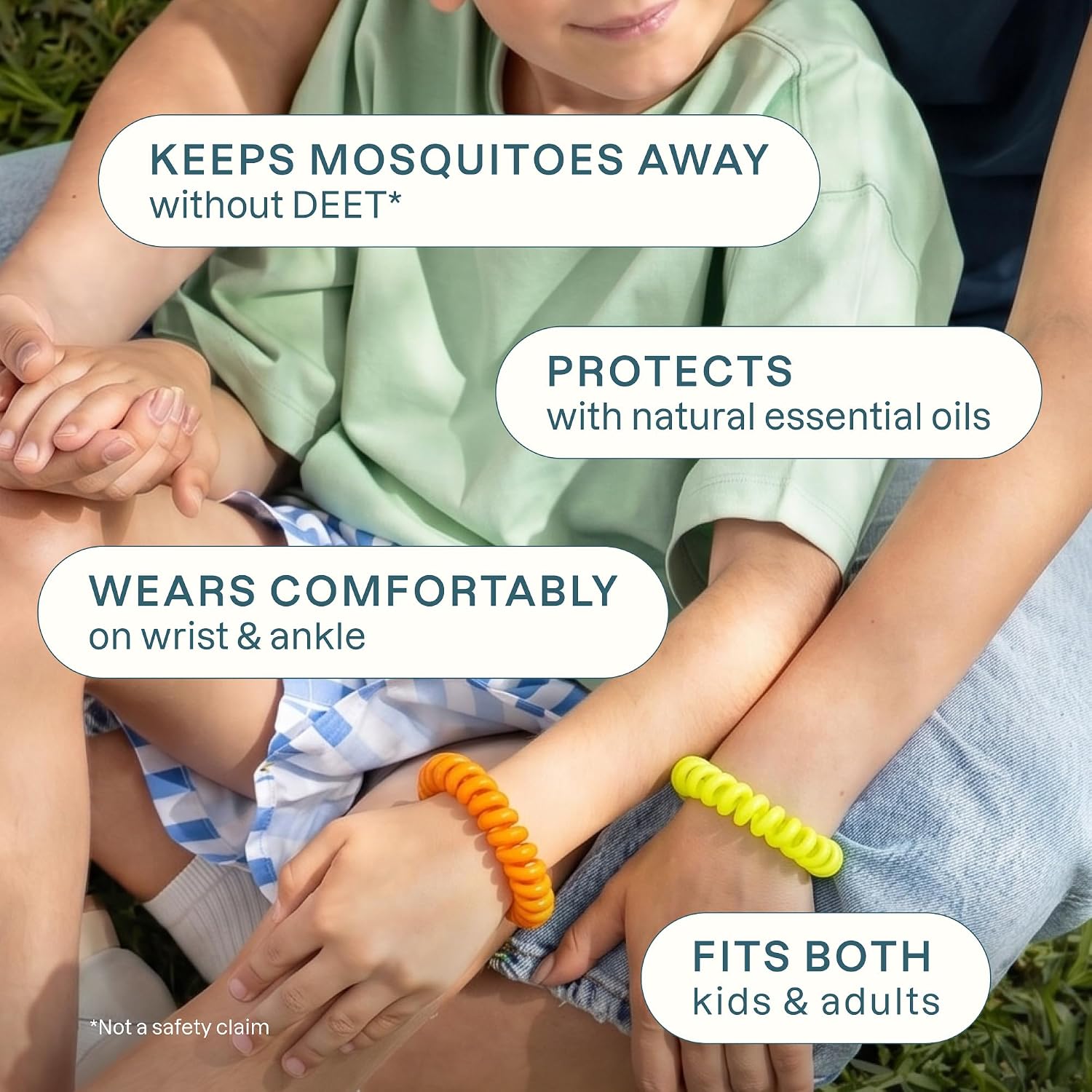 Thumbnail 4 de Cliganic 10-Pack Mosquito Repellent Bracelets