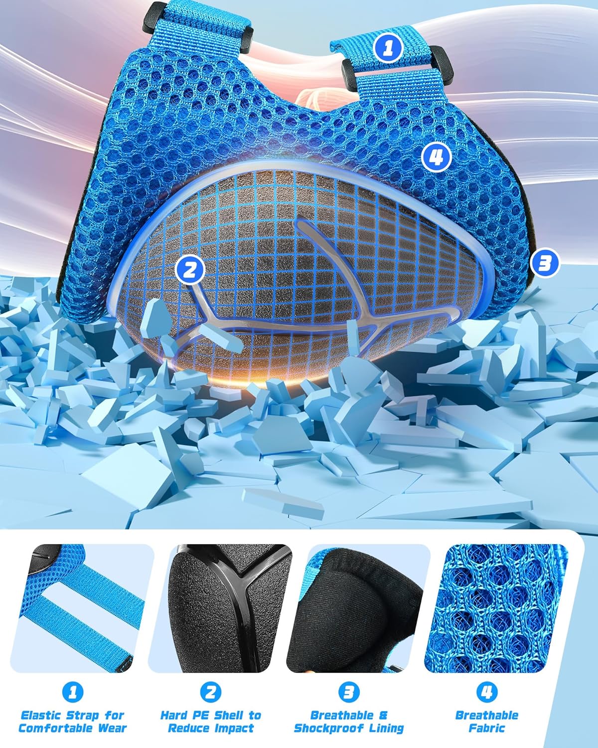 Thumbnail 5 de DARME Kids Bike Helmet Set: Adjustable Multi-Sport Protection for Growing Riders