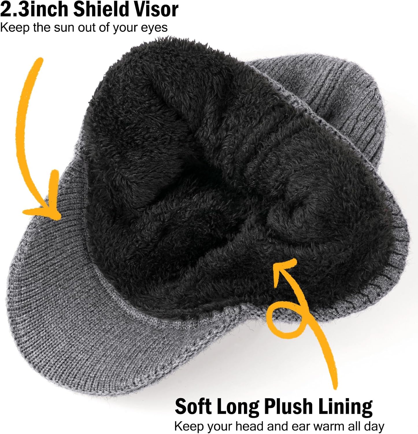 Thumbnail 2 de Wmcaps Winter Beanie with Brim