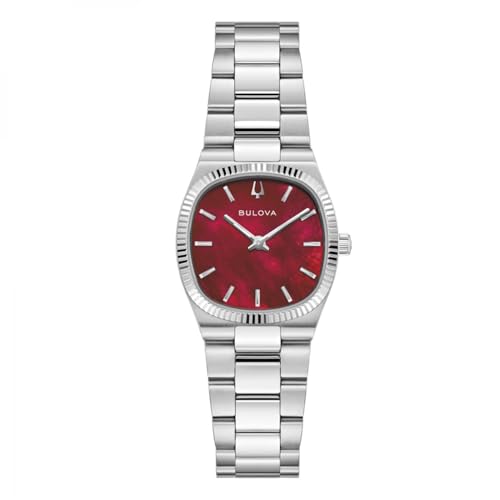 Detalle de Bulova Reloj Quartz Super Seville Mini Lady 96L354 – reloj de mujer elegante y discreto