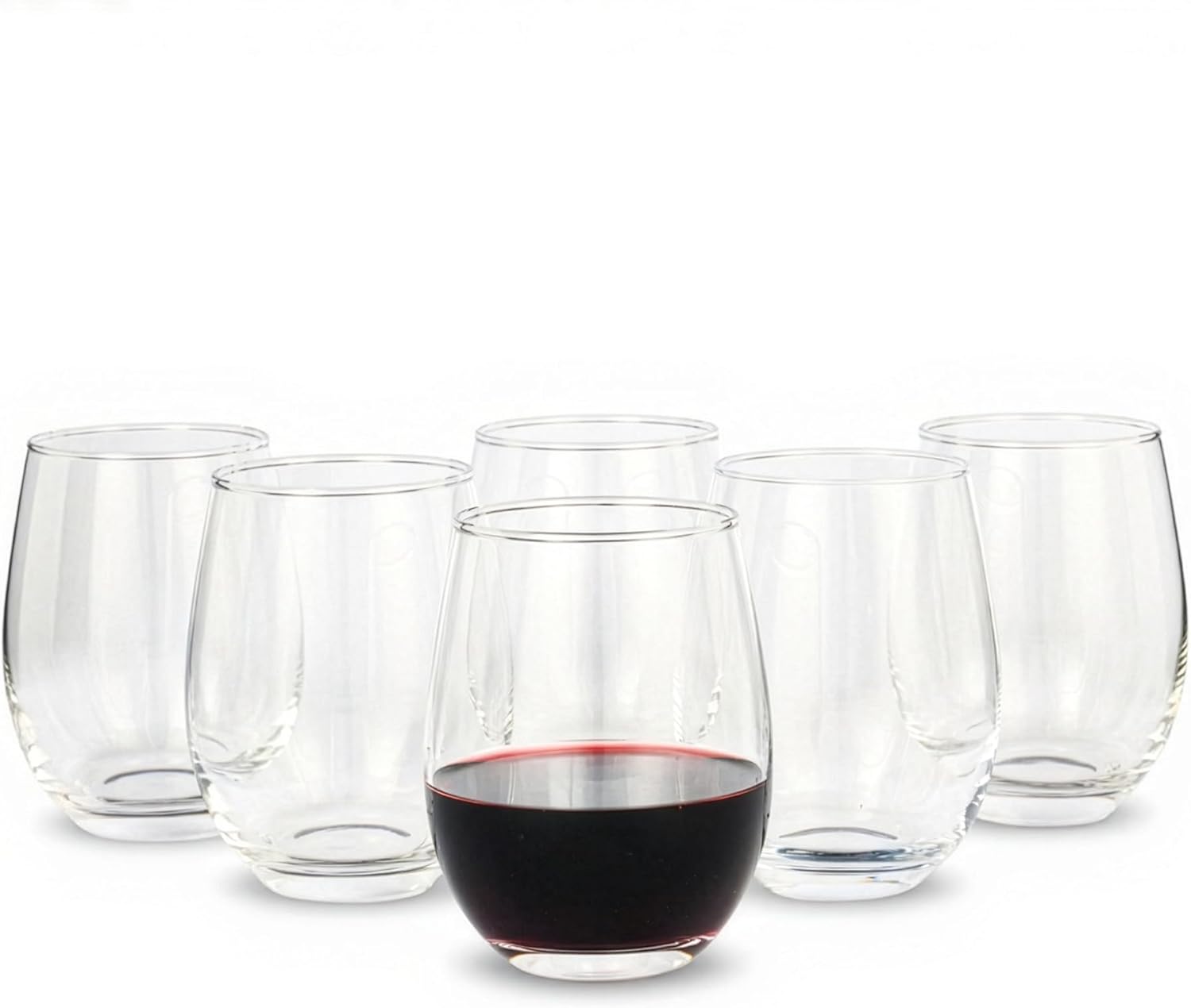 Amazon Basics Stiellose Rotweingläser 532,2 ml 🍷