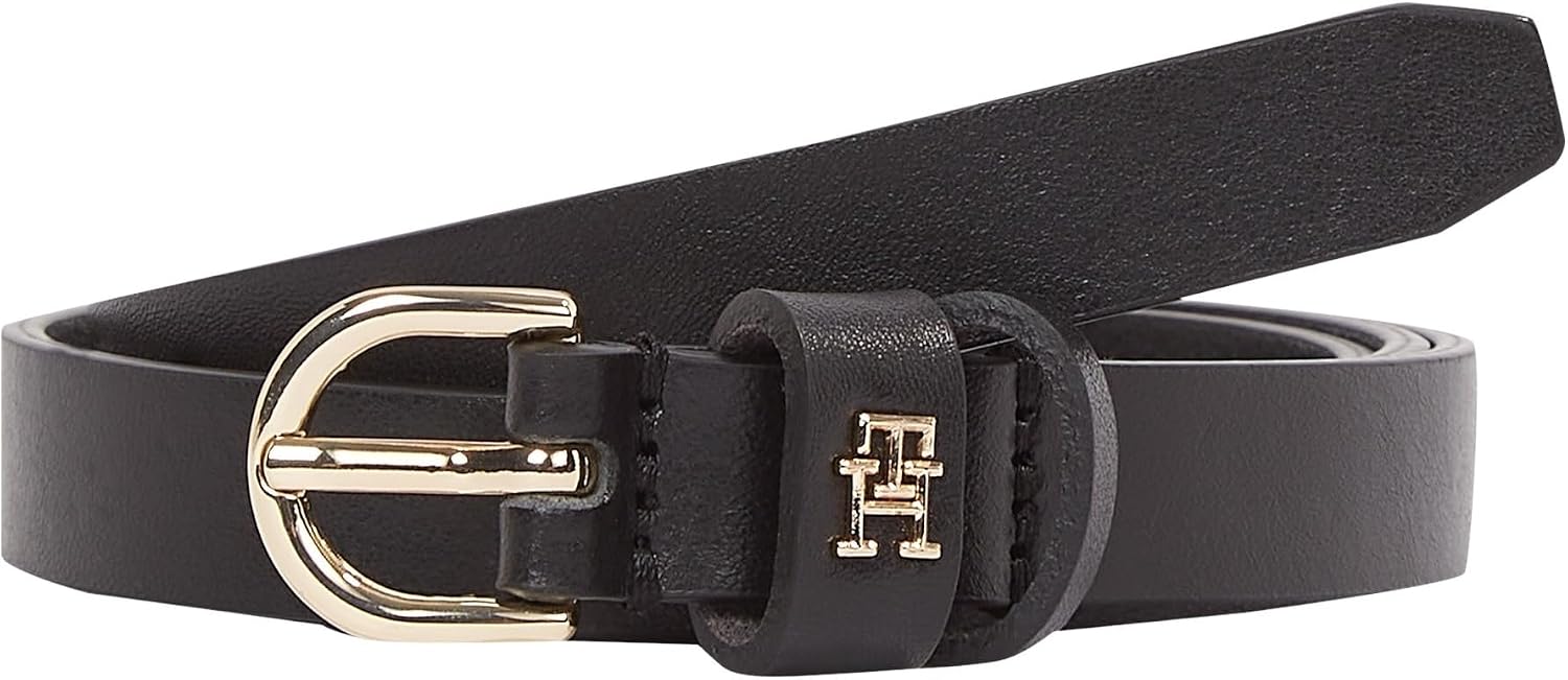 Detalle 2 de Tommy Hilfiger Donna Cintura Essential Effortless 1,5 cm in Pelle