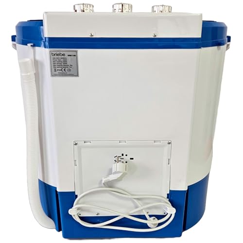 Thumbnail 13 de briebe Camp Mini Lavadora portátil con centrifugado y lavado rápido (3 kg), ideal camping y autocaravana