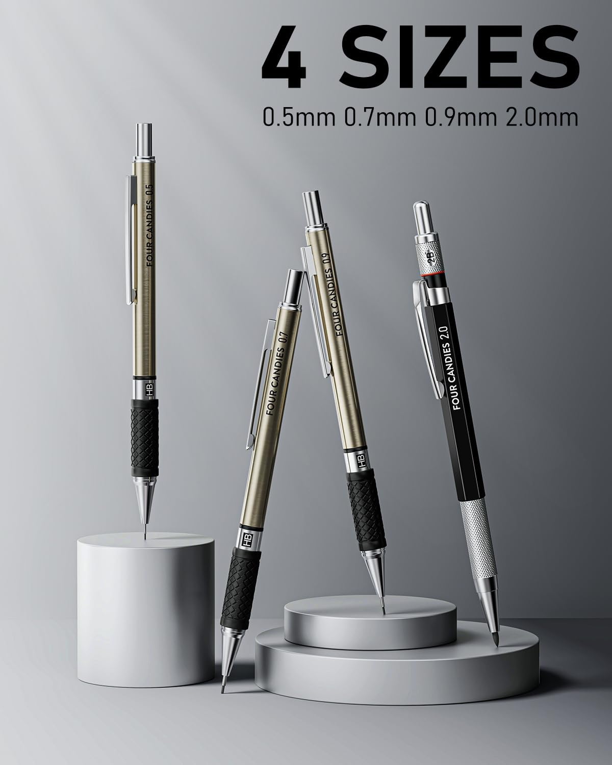 Thumbnail 5 de Four Candies 25PCS Art Mechanical Pencil Set 432PCS
