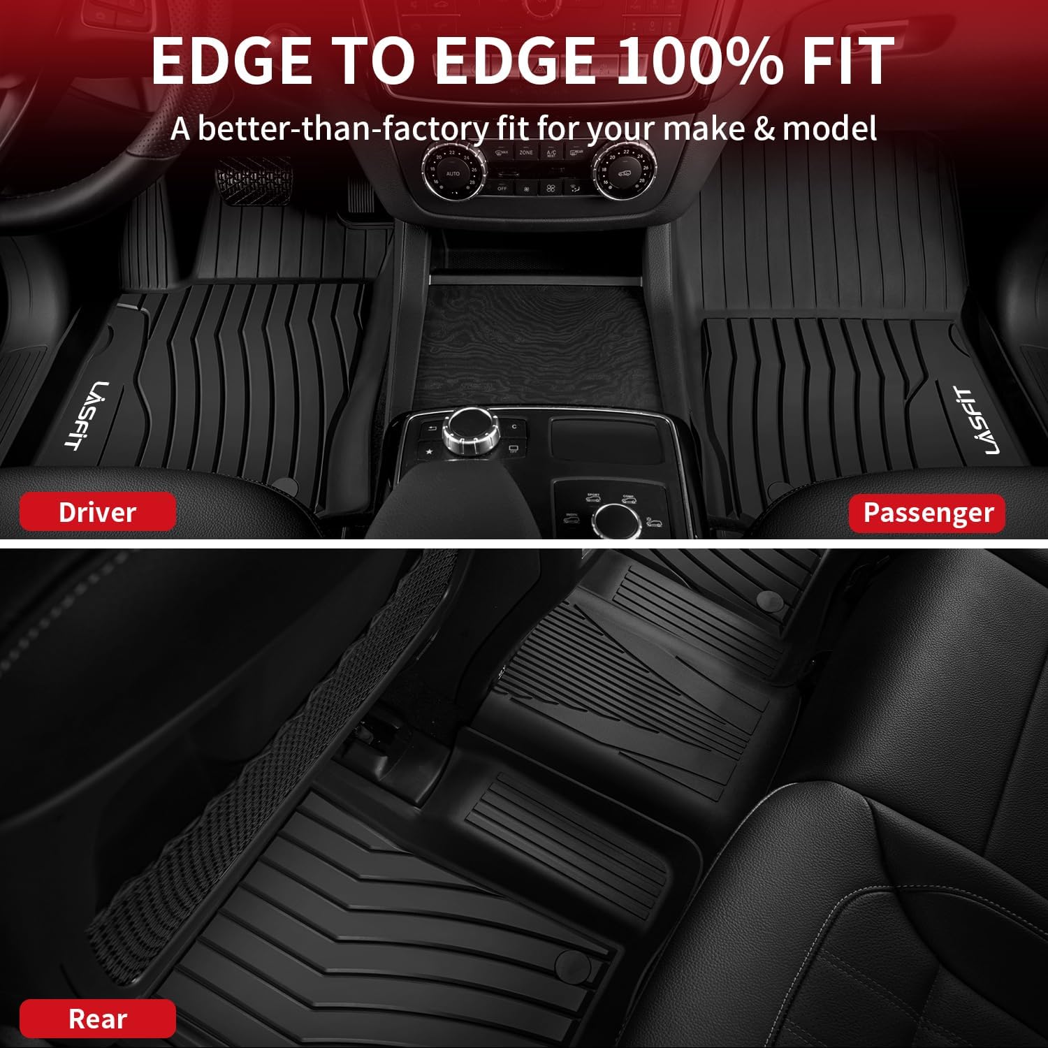 Detalle 1 de LASFIT TPE Floor Mats
