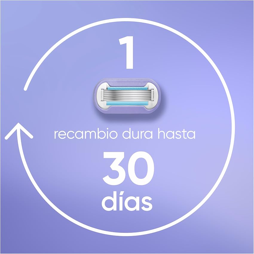 Detalle 2 de Venus Gillette Deluxe Smooth Swirl, Kit de Afeitado Mujer🪒