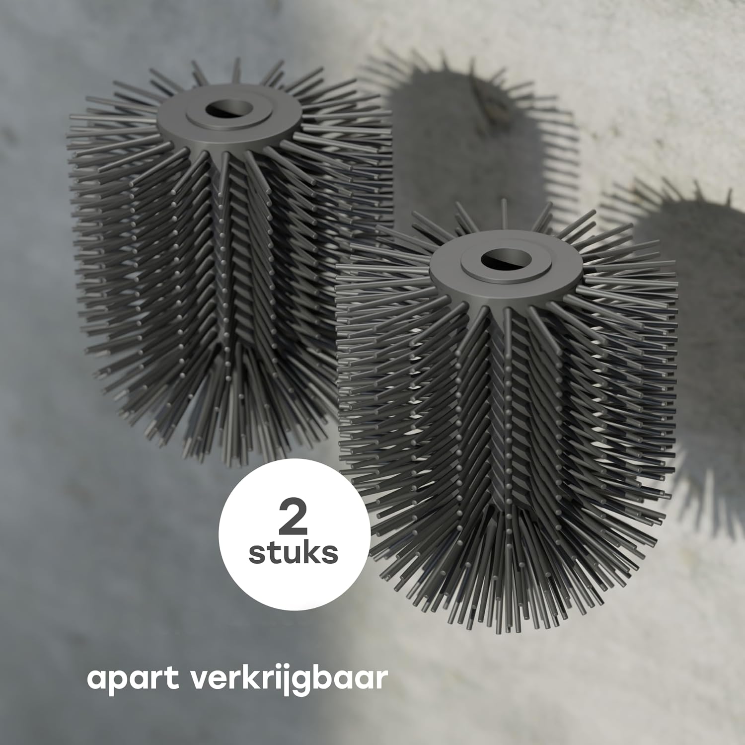 Thumbnail 6 de SAVEGA SAV16 toiletborstel van roestvrij staal en siliconen, zilver