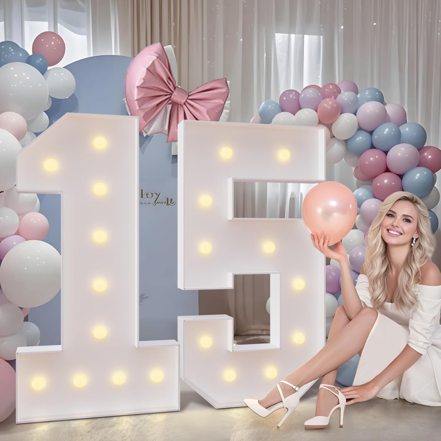 Thumbnail 5 de imprsv 4FT Marquee Numbers