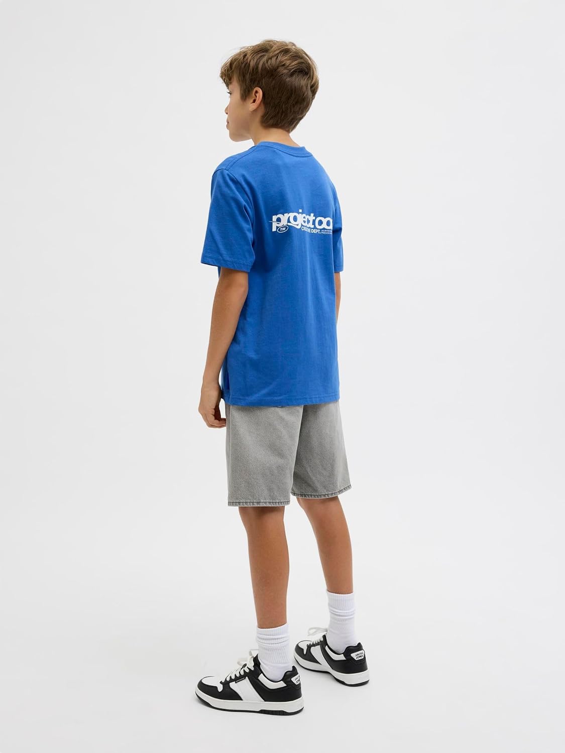 Detalle 2 de JACK & JONES Jungen Jeans-Shorts Loose Fit – Junior