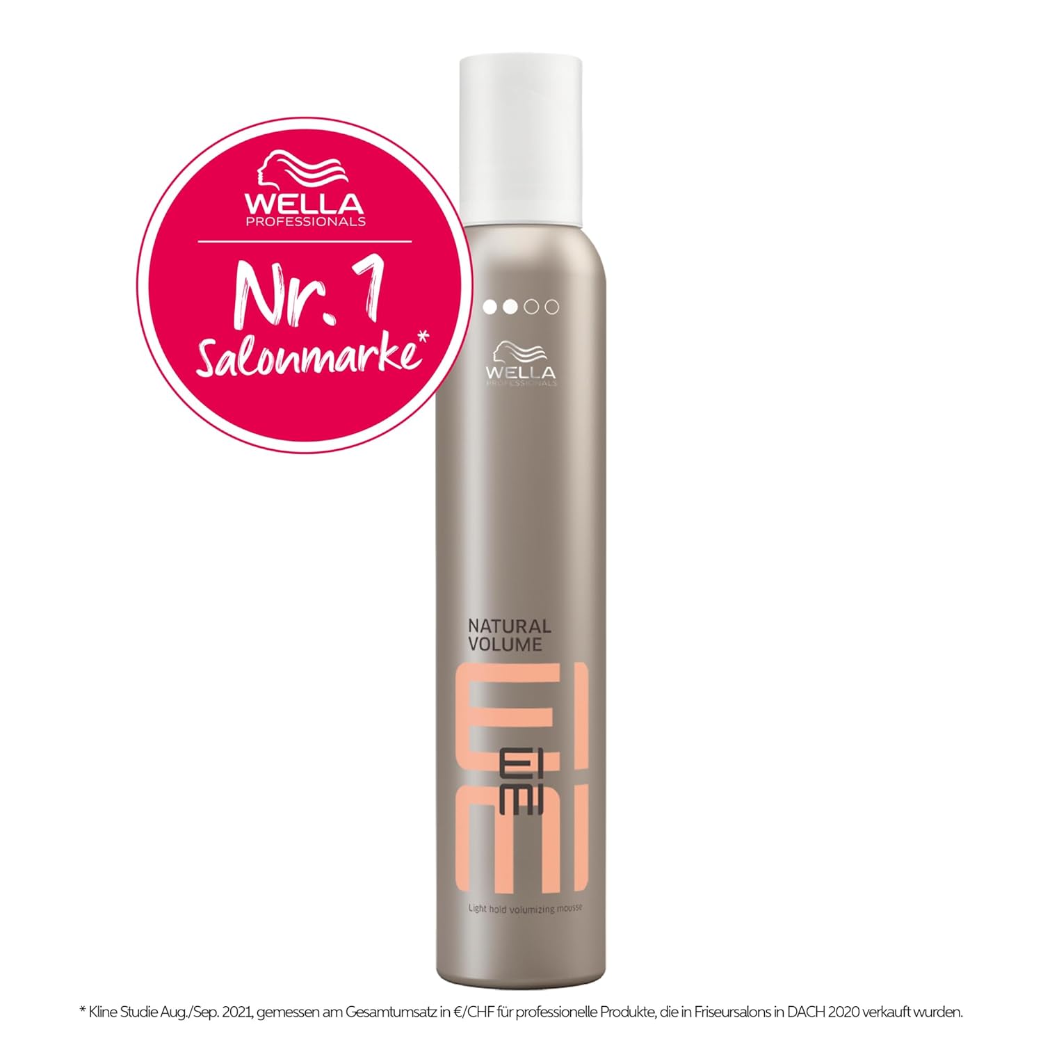 Thumbnail 1 de Wella Eimi Natural Volume Volume-Mousse für natürliches Volumen mit flexiblem Halt