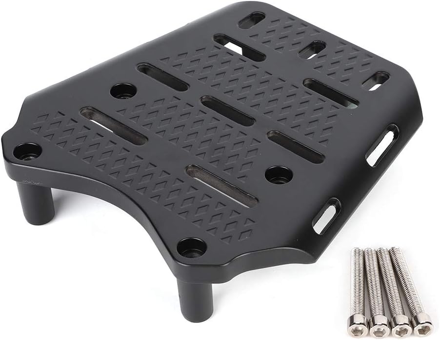 Detalle 2 de Rear Luggage Rack for PCX 125/150 (2014–2019) – CNC Aluminium Alloy Motorcycle Rear Carrier