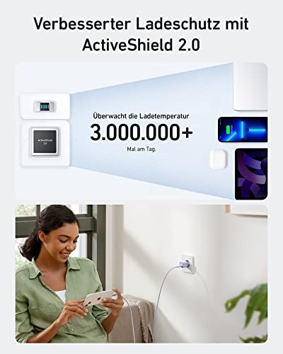 Thumbnail 4 de Anker 511 Nano 3 – 30W GaN USB‑C Ladegerät, PPS Schnellladen, kompakt