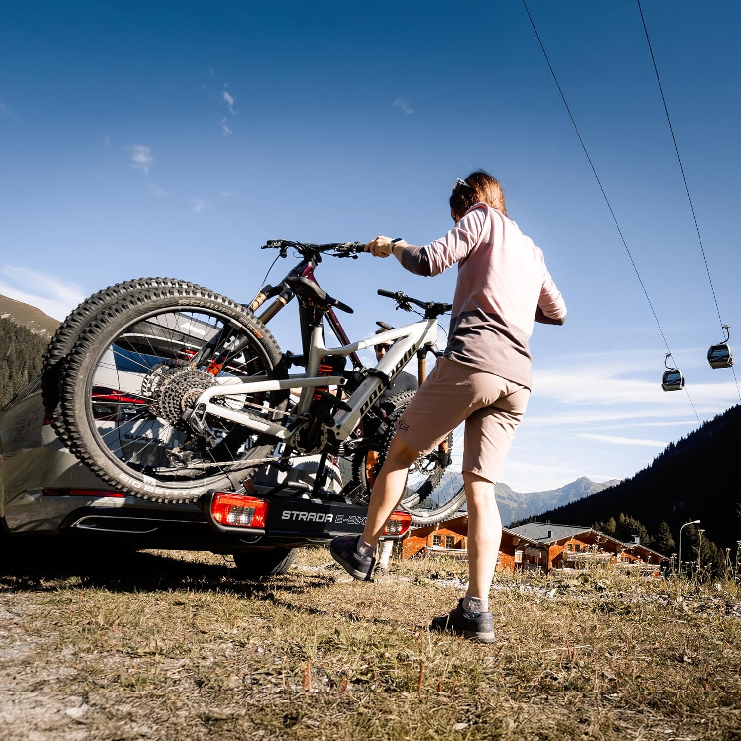 Thumbnail 6 de Atera 22696 Portabici a Gancio Traino: compatibilità e utilizzo pratico