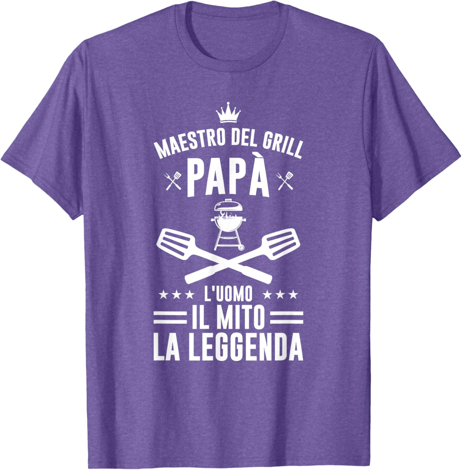 Thumbnail 5 de Maglietta Barbecue Papà Maestro di Griglia