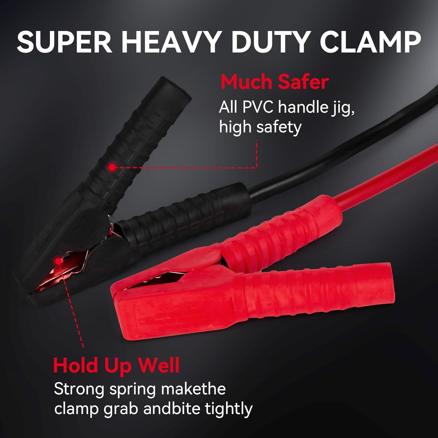 Thumbnail 1 de Jumper Cables for Car Battery 4m 2000A