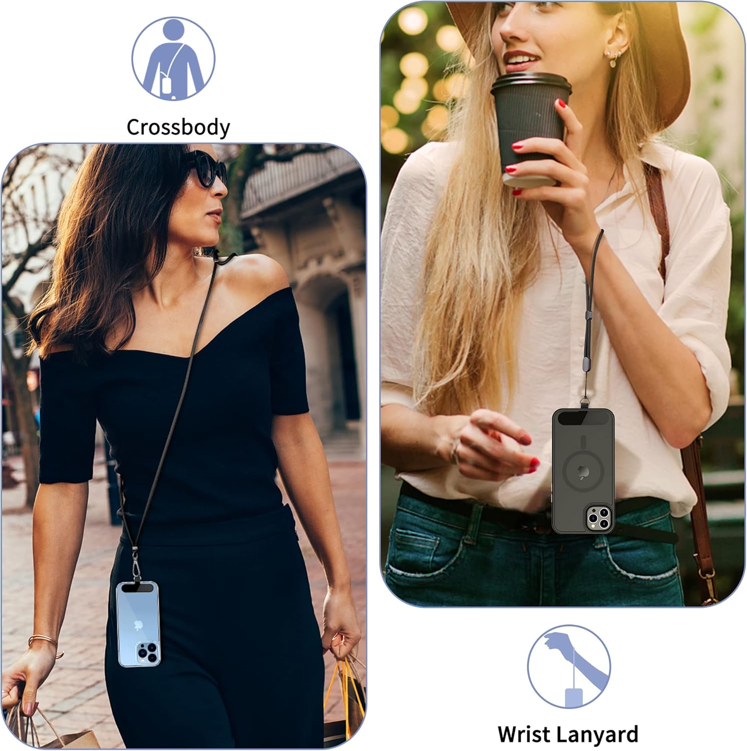 Detalle de CACOE Cell Phone Lanyard adjustable strap