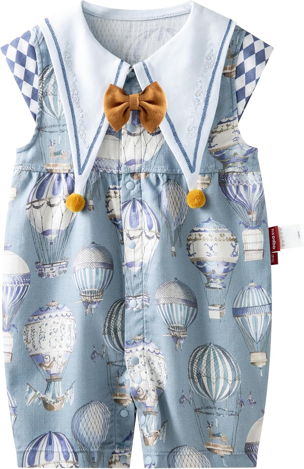 Detalle de aqpa Baby Romper, Cotton Blend