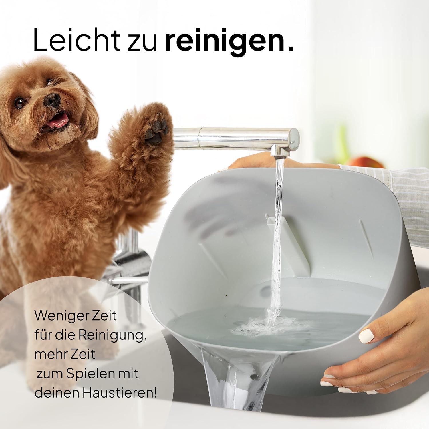Detalle 2 de Pretty Paw Trinkbrunnen 7 L für Hunde
