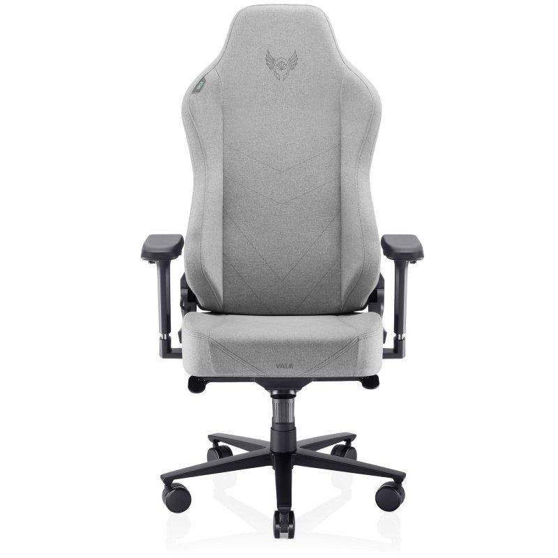 Detalle 2 de Valk Freya Elite: Silla Gaming de Tela Gris Niebla