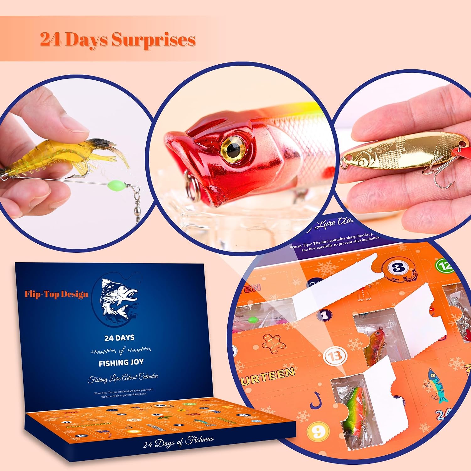 Detalle 2 de Colitt Fishing Lure Advent Calendar