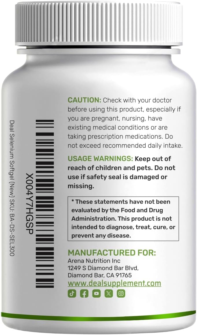 Thumbnail 6 de DEAL Selenium Supplement 200 mcg