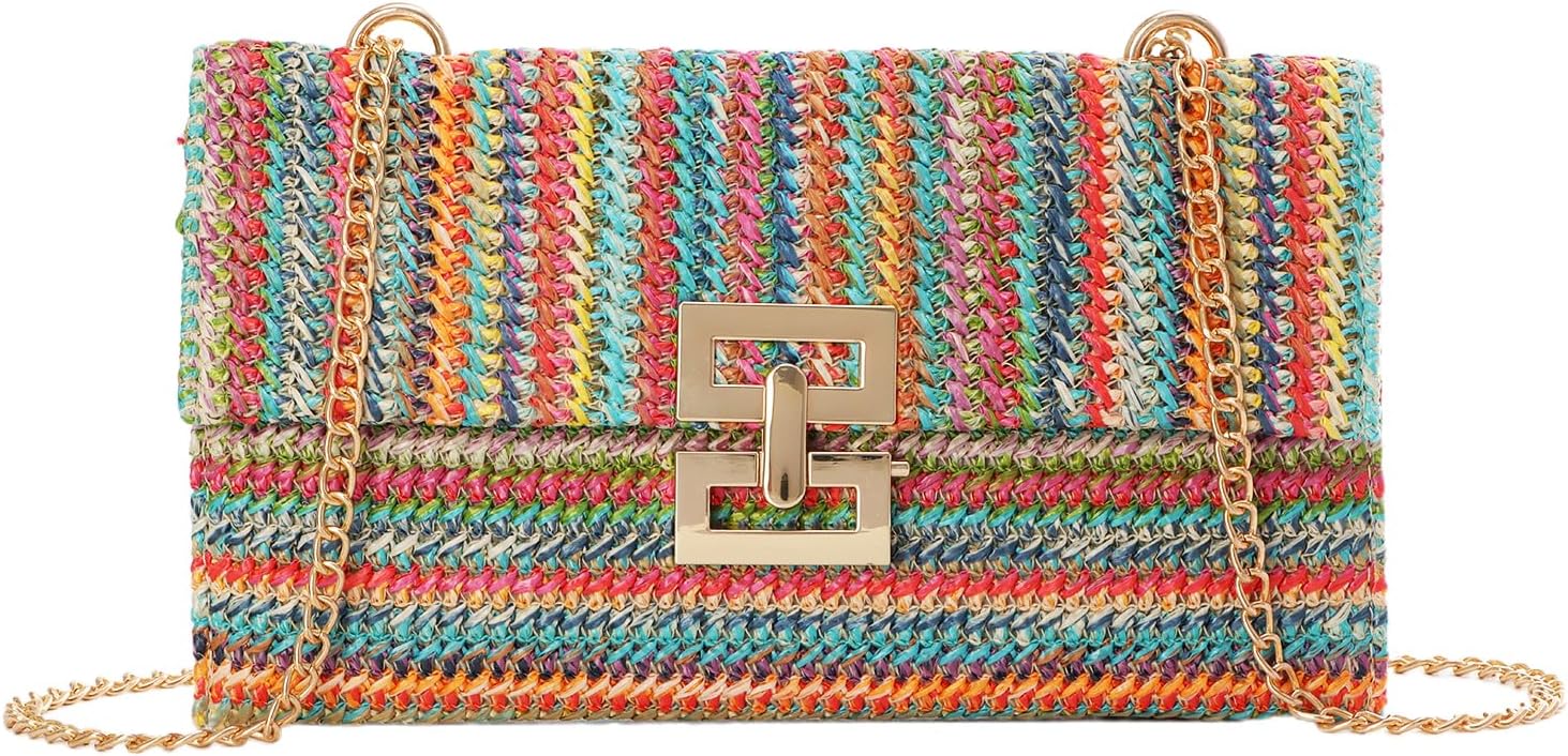 Thumbnail 6 de Ynport Crefreak Women's Straw Shoulder Bag – Summer Woven Crossbody Purse