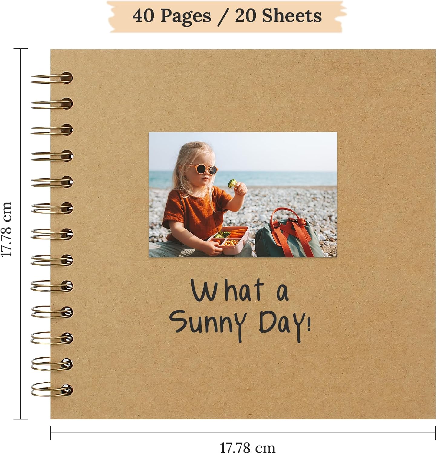 Thumbnail 1 de Hiwhy Fotoalbum 18x18 cm Scrapbook 📷