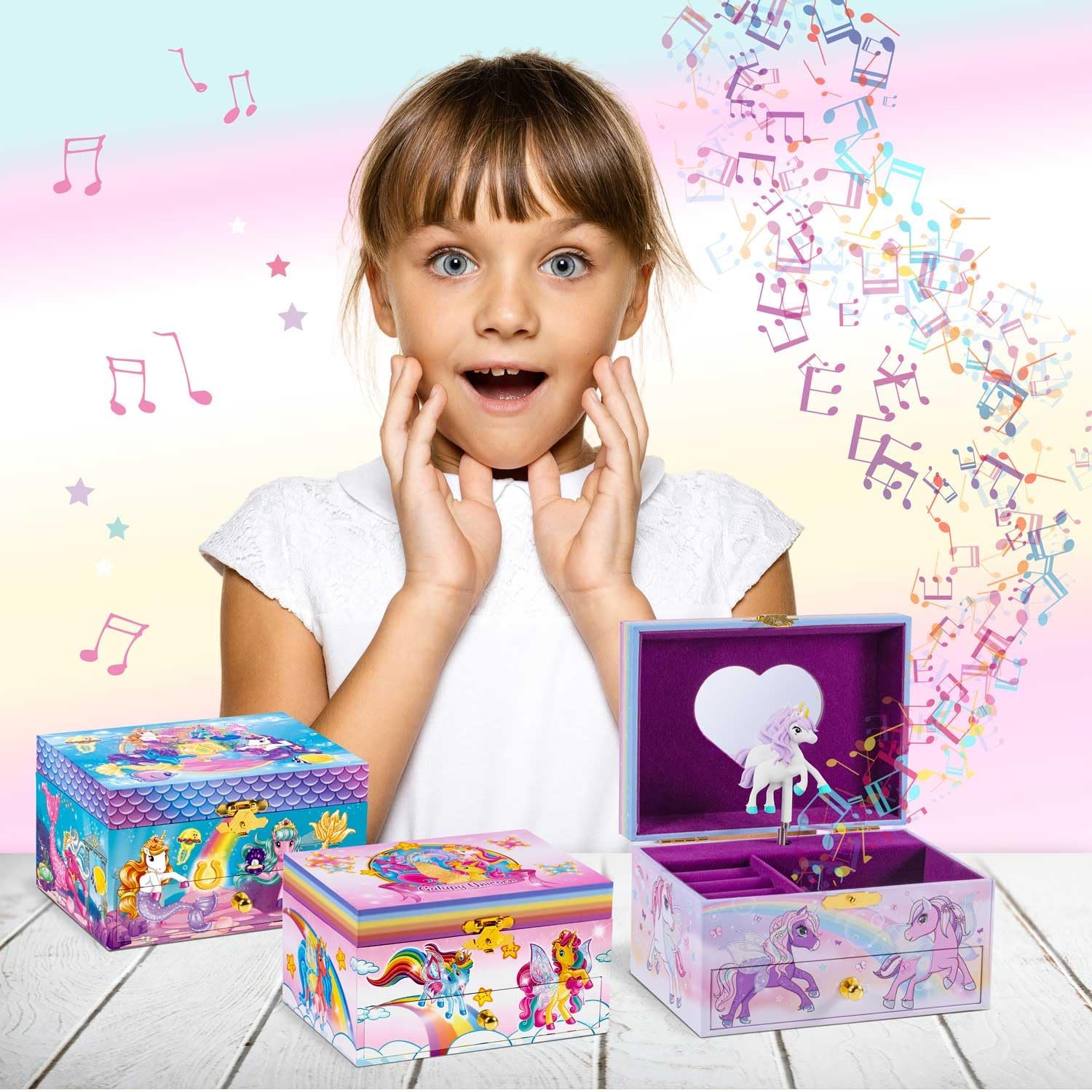 Thumbnail 6 de CRAZE Einhorn Schmuckkästchen für Kinder
