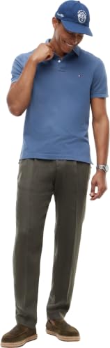 Thumbnail 4 de Tommy Hilfiger Uomo Polo Maniche Corte Regular Fit Blu Aegean Sea – Taglia M