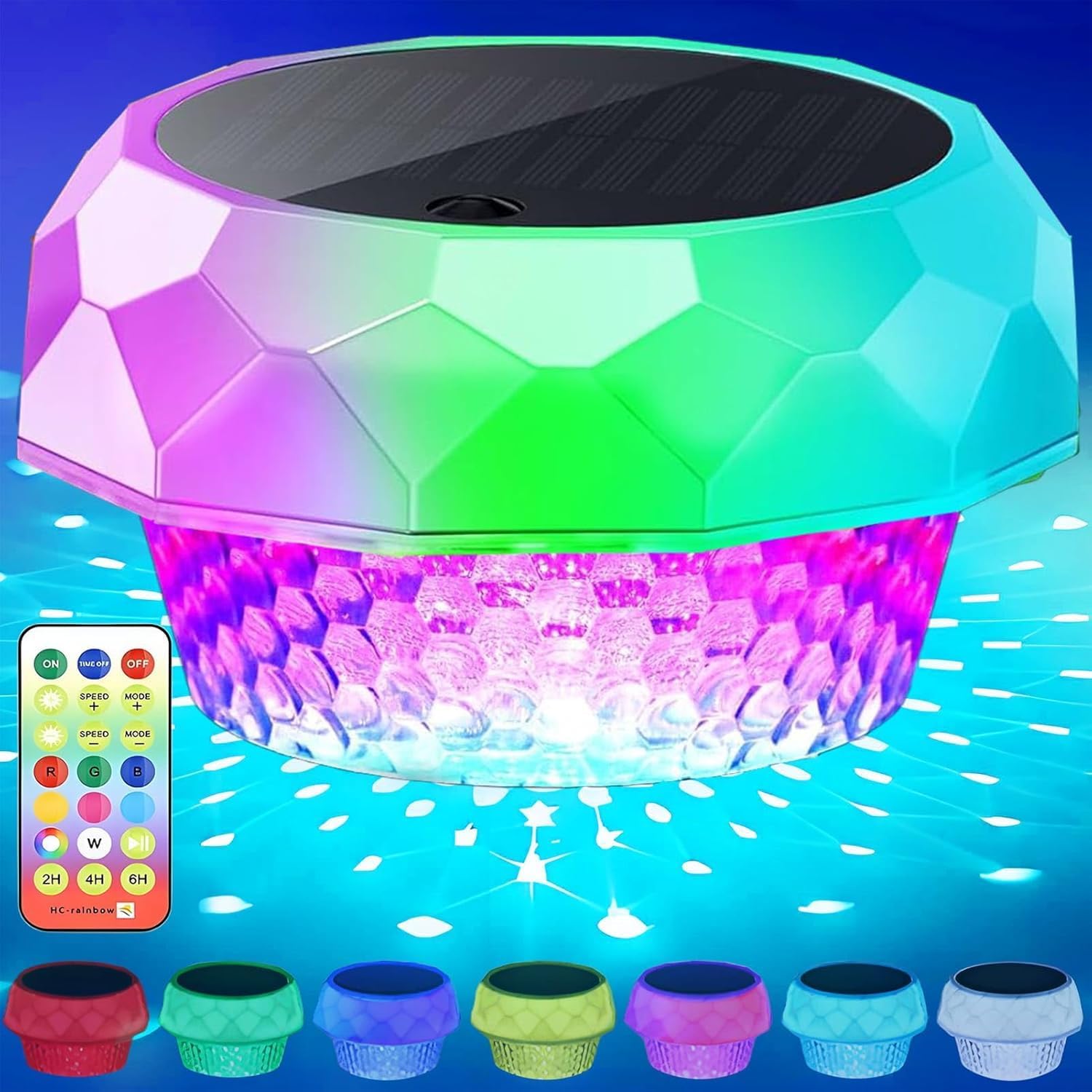 Joycome Lumiere Piscine RGB LED Télécommande