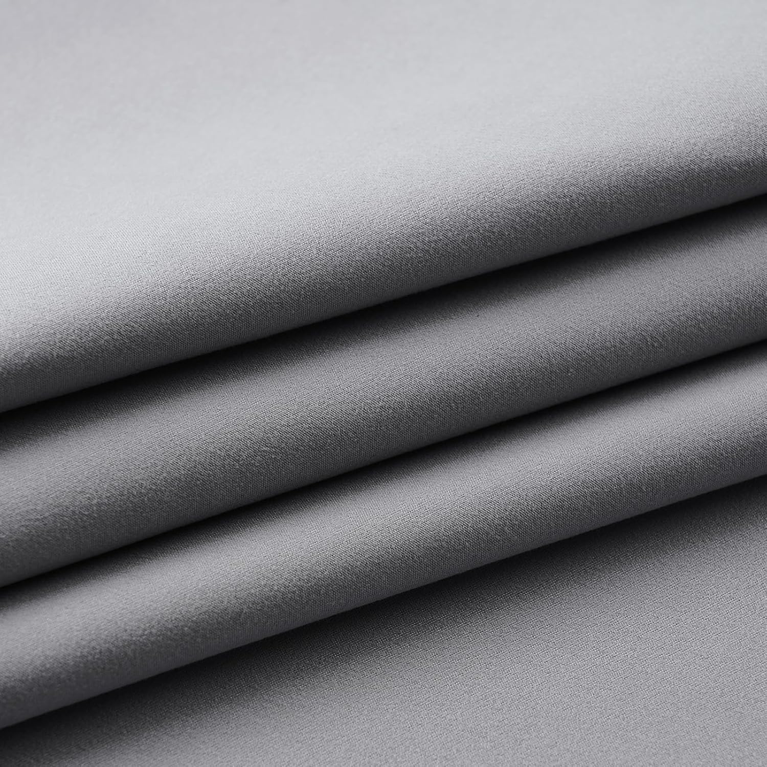 Detalle de Zdada Rund Ø180 cm Grau: Abwaschbare, kratzfeste Polyester-Tischdecke mit Fleckschutz
