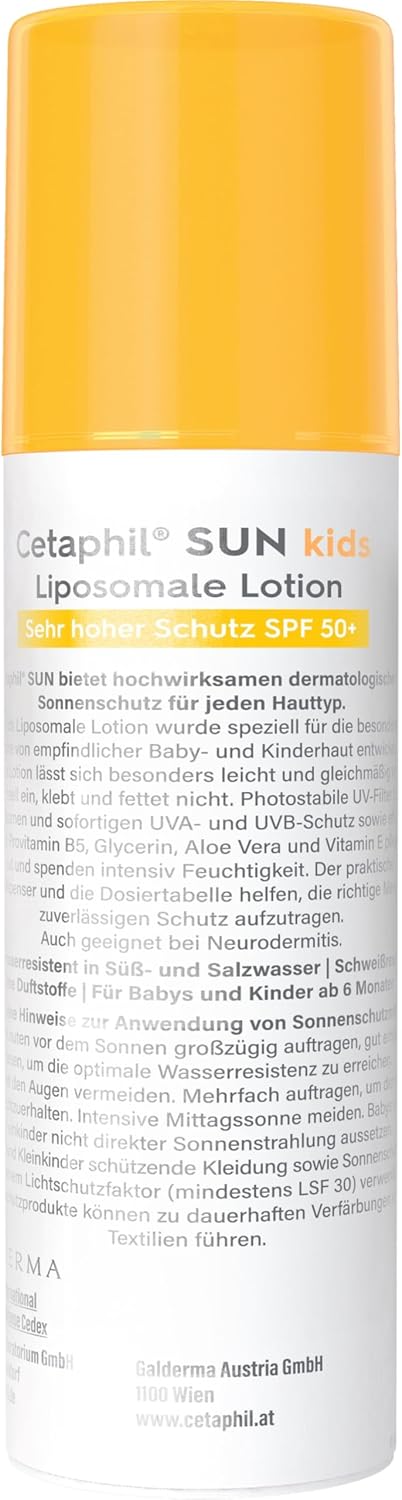 Thumbnail 1 de Cetaphil Sun Kids Daylong 50+ Lozione LipoSomiale 150 ml per pelli sensibili