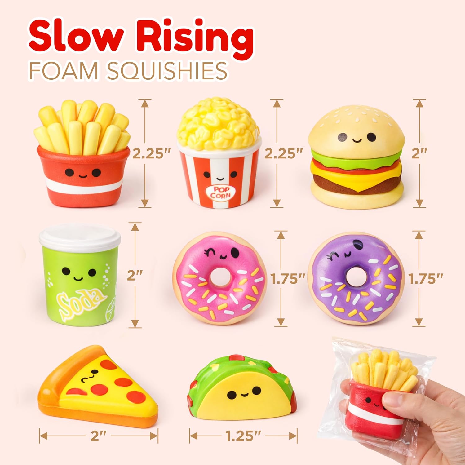 Detalle de 4E's Novelty Squishy Toys, 1.5–2.25-Inch