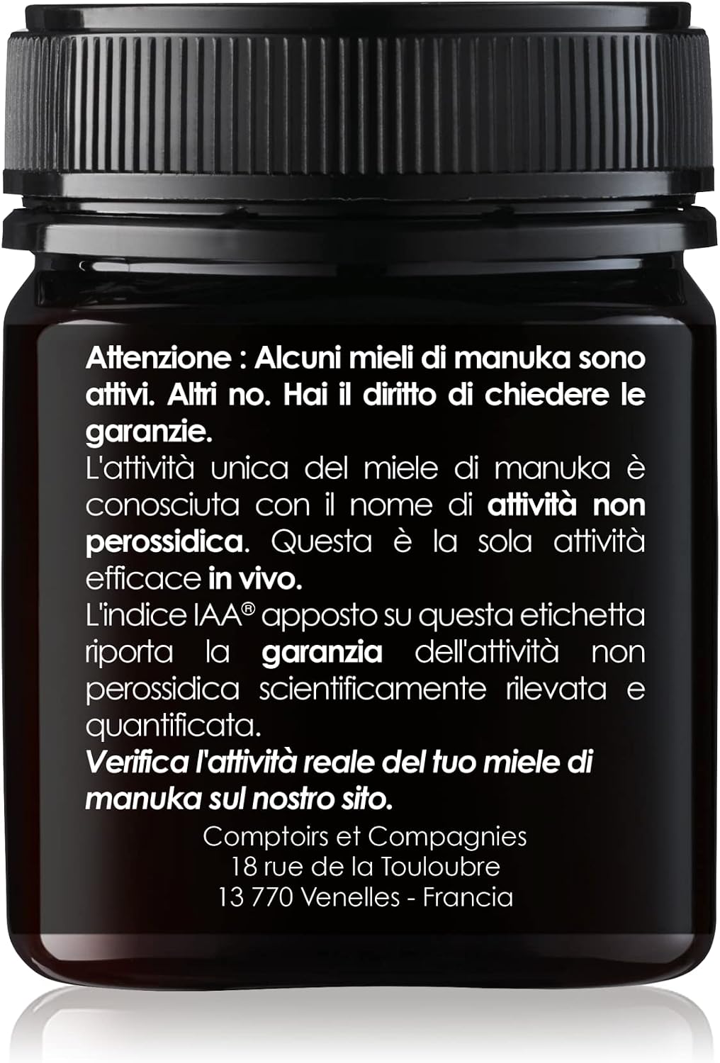 Thumbnail 2 de Comptoirs et Compagnies Miele di Manuka MGO 263 IAA10+ dalla Nuova Zelanda (250 g)