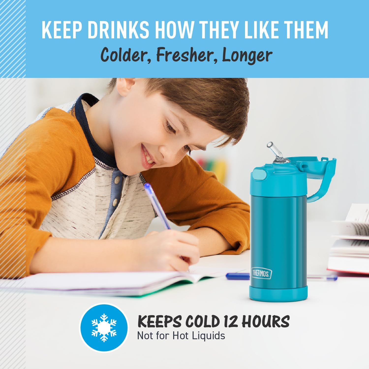Detalle 1 de THERMOS Kids Water Bottle 12 oz