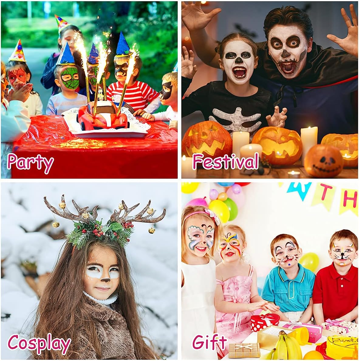 Thumbnail 5 de ACWOO Visage 28 couleurs maquillage corporel 🎨