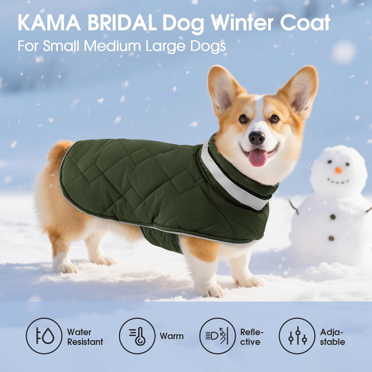 Detalle 2 de KAMA BRIDAL Dog Winter Coat, Size S