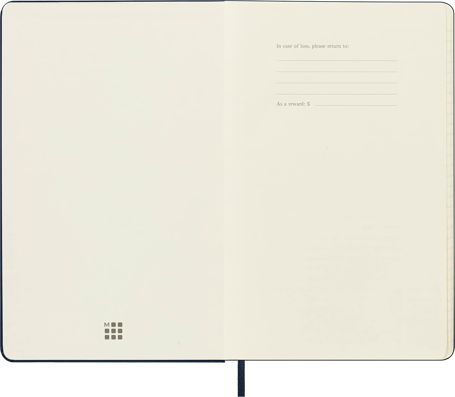 Thumbnail 2 de Moleskine Classic Notebook – Large Sapphire Blue, Ruled, Hard Cover
