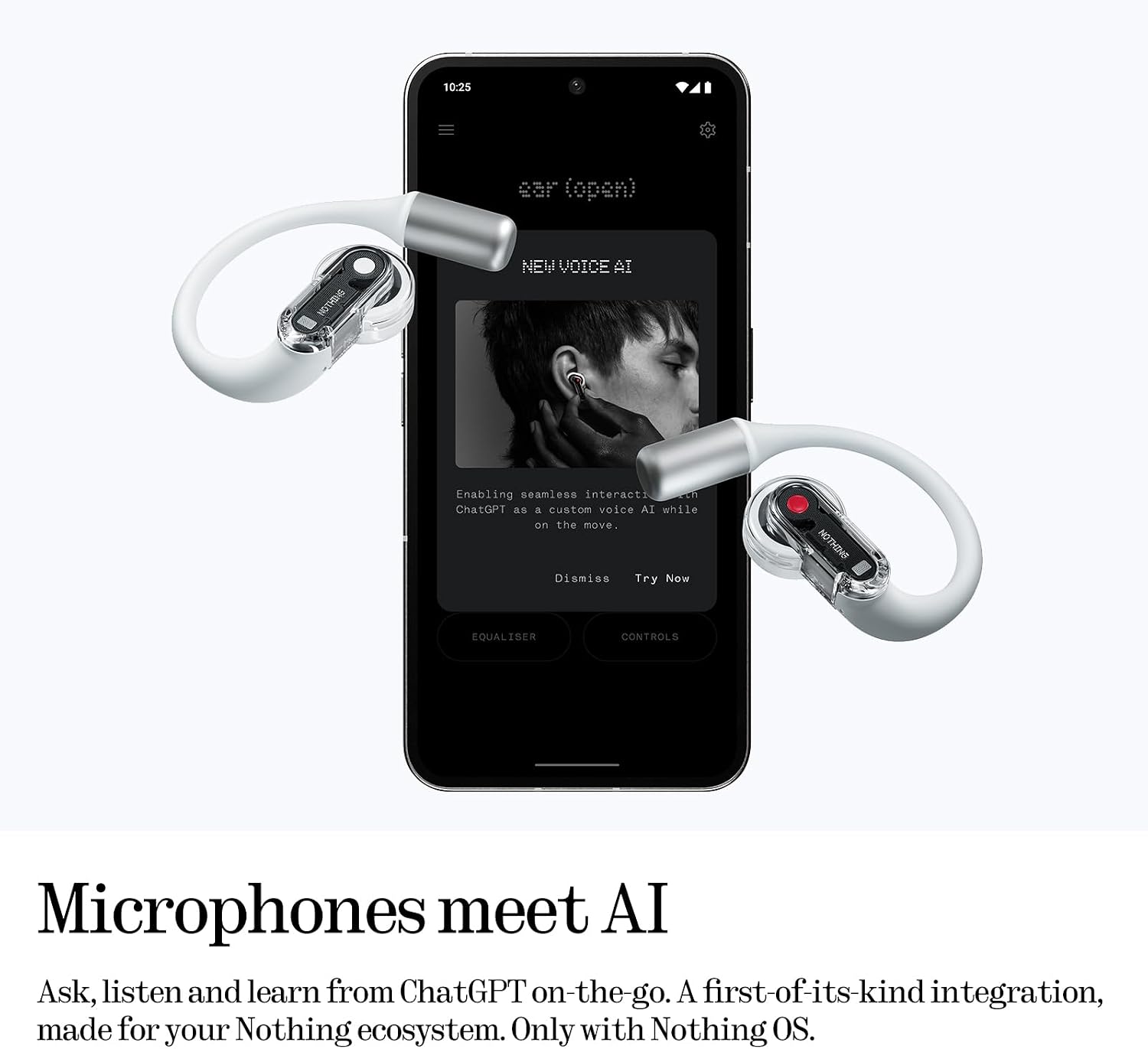 Thumbnail 3 de Nothing Ear (Open) Open‑Ear Headphones BT 5.3