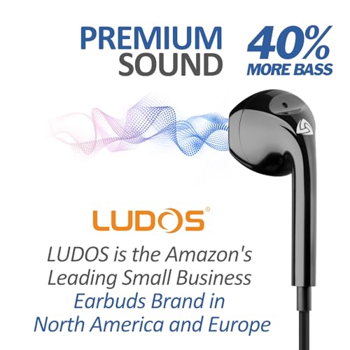 Thumbnail 7 de Ludos Zenith Auriculares In Ear con Cable y Micrófono: sonido claro y graves potentes para todo el ecosistema móvil