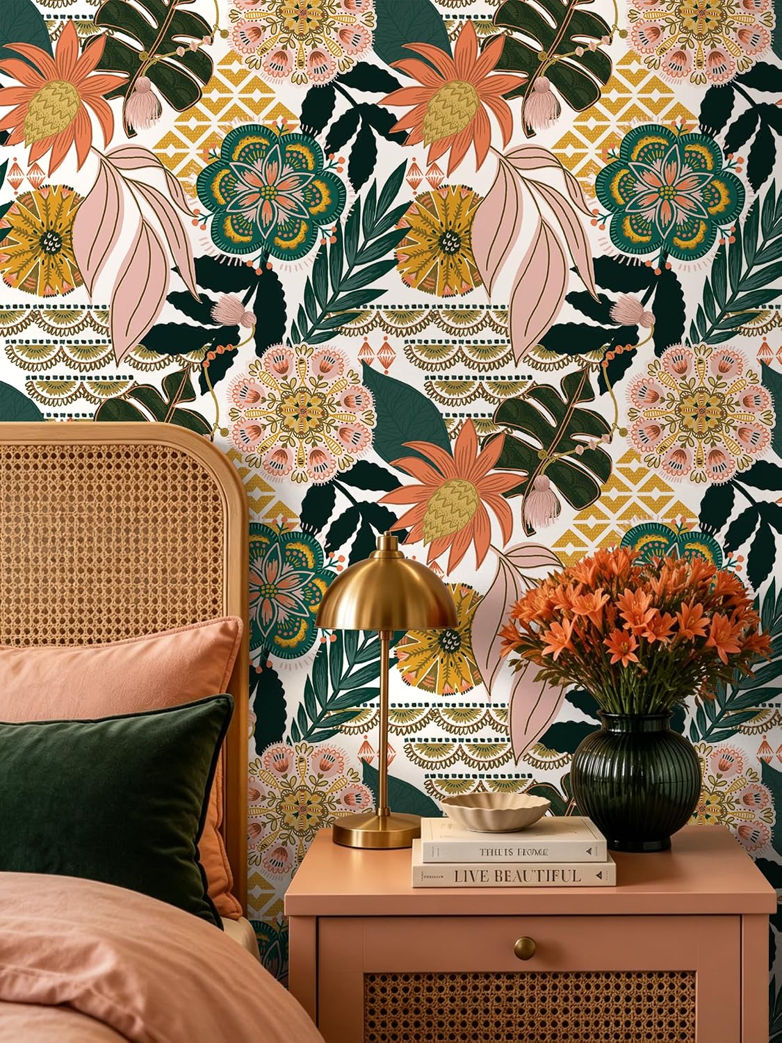 Detalle 2 de Peel and Stick Wallpaper 17.5 x 118 in