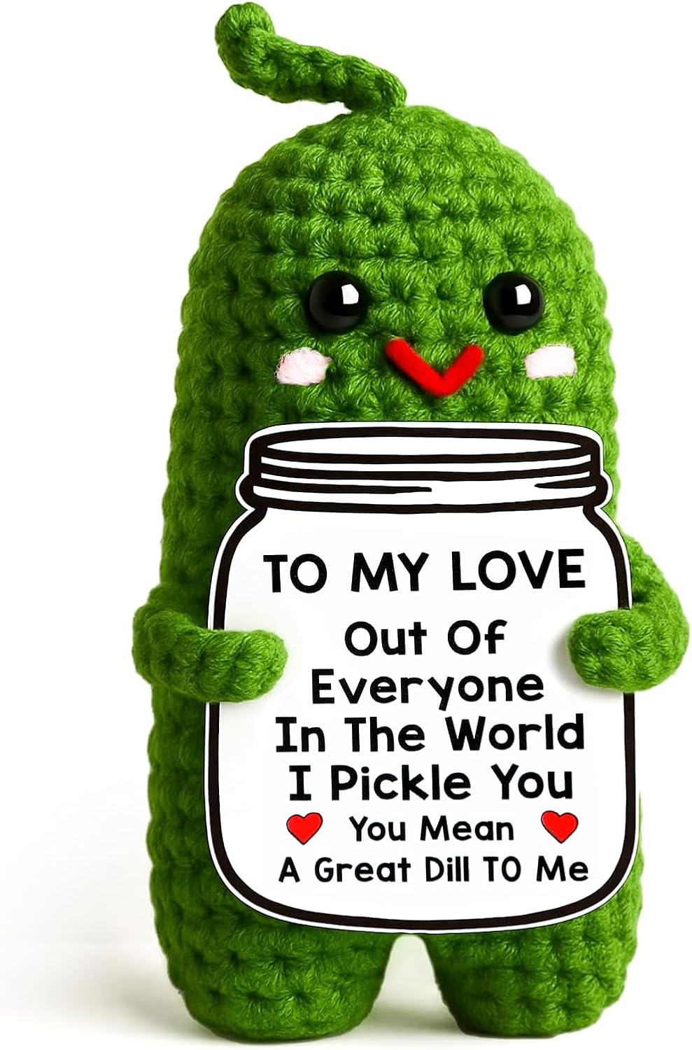 Detalle de Wompolle Crochet Pickle Gift