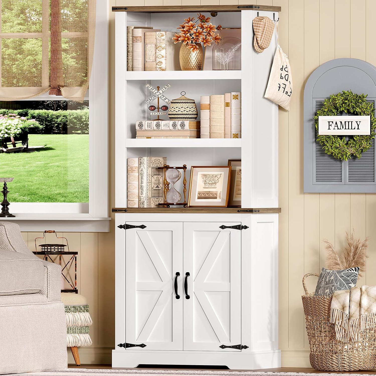 Detalle de TEENFON Storage Cabinet, 70.9in