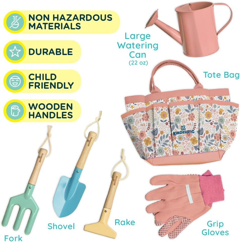 Detalle de Kids' Gardening Set, Petal