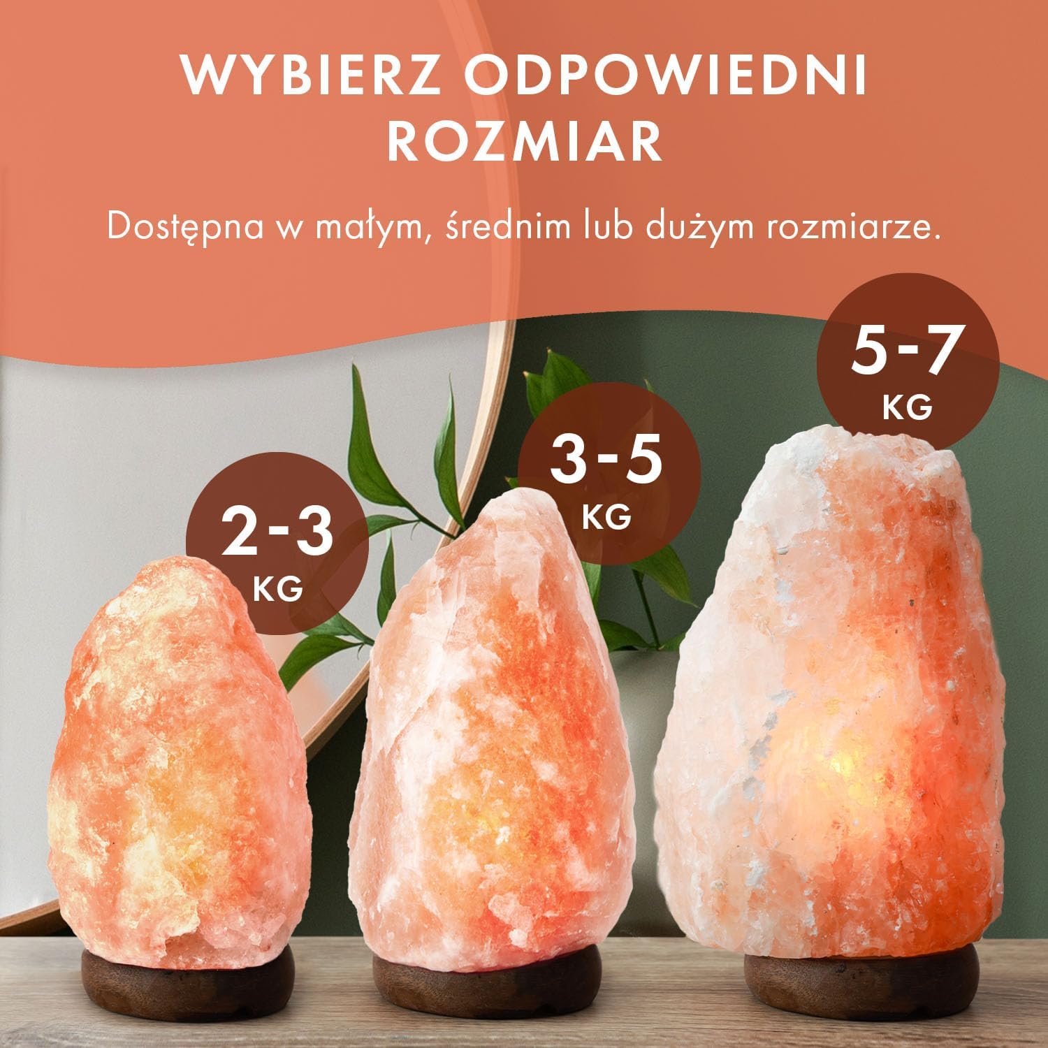 Detalle 2 de The Body Source SL-03 – duża lampa solna z regulacją światła, 5–7 kg