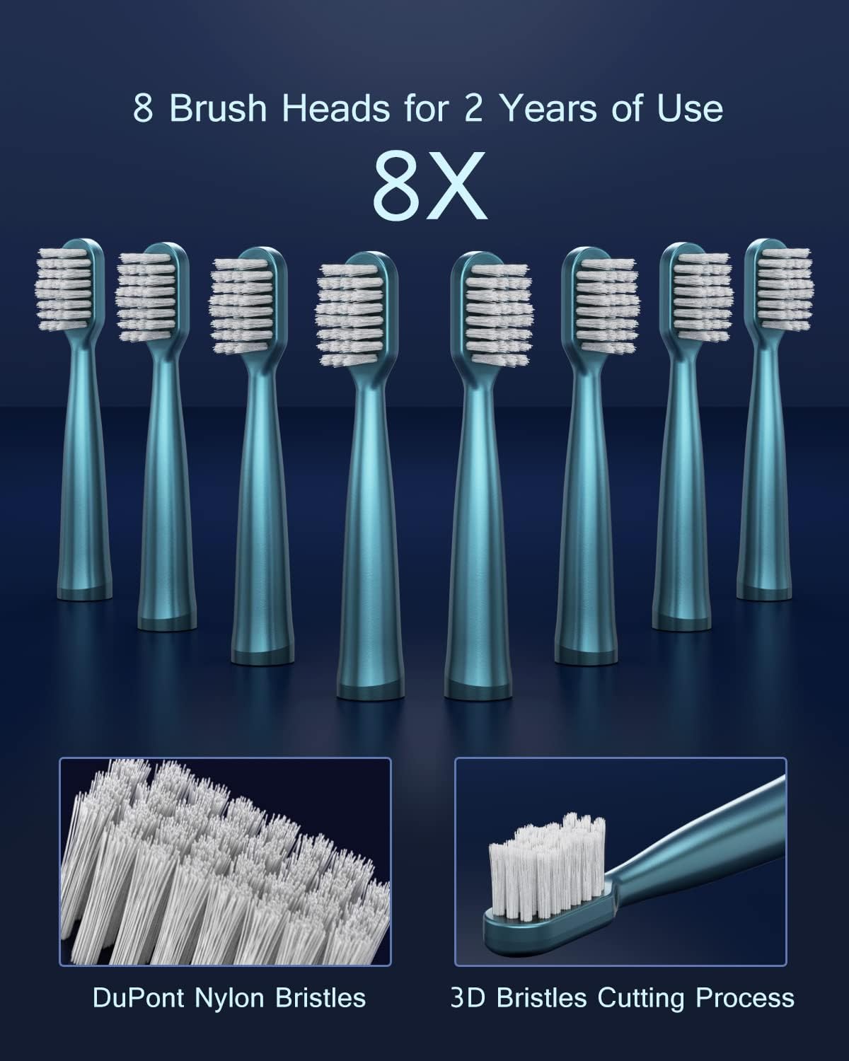 Thumbnail 6 de USB Rechargeable Sonic Electric Toothbrush 31,000 VPM