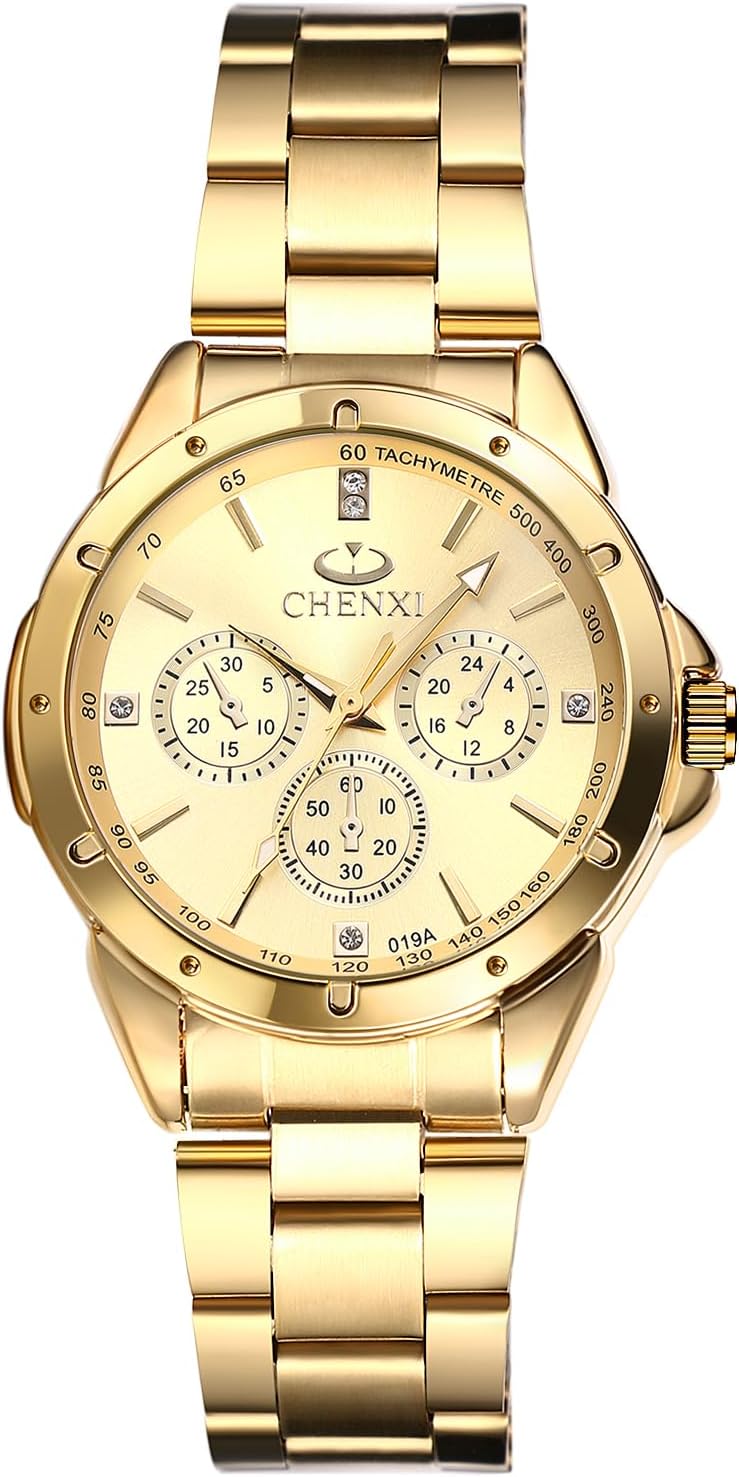 Detalle de JewelryWe Paar Uhren: Leuchtendes Edelstahl-Duo mit Quarzwerk und 30 m Wasserdicht