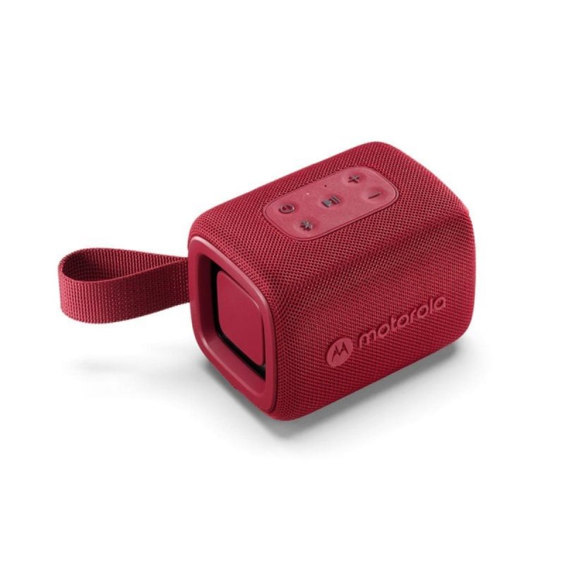 Imagen de Motorola Sound Rokr 300: Altavoz Bluetooth 5.3, 7 W, IP67, Rojo en OfertitasTOP