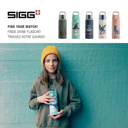 Detalle de Sigg WMB ONE Dive Kinder-Trinkflasche 0,6 L – Auslaufsicher, kohlensäurefest, leicht